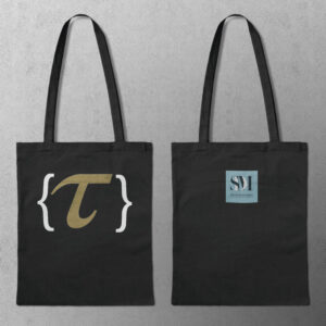 "TIME {?} AND ETERNAL LIFE" TOTE BAG - LONG HANDLE