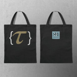 "TIME {?} AND ETERNAL LIFE" TOTE BAG - SHORT HANDLE